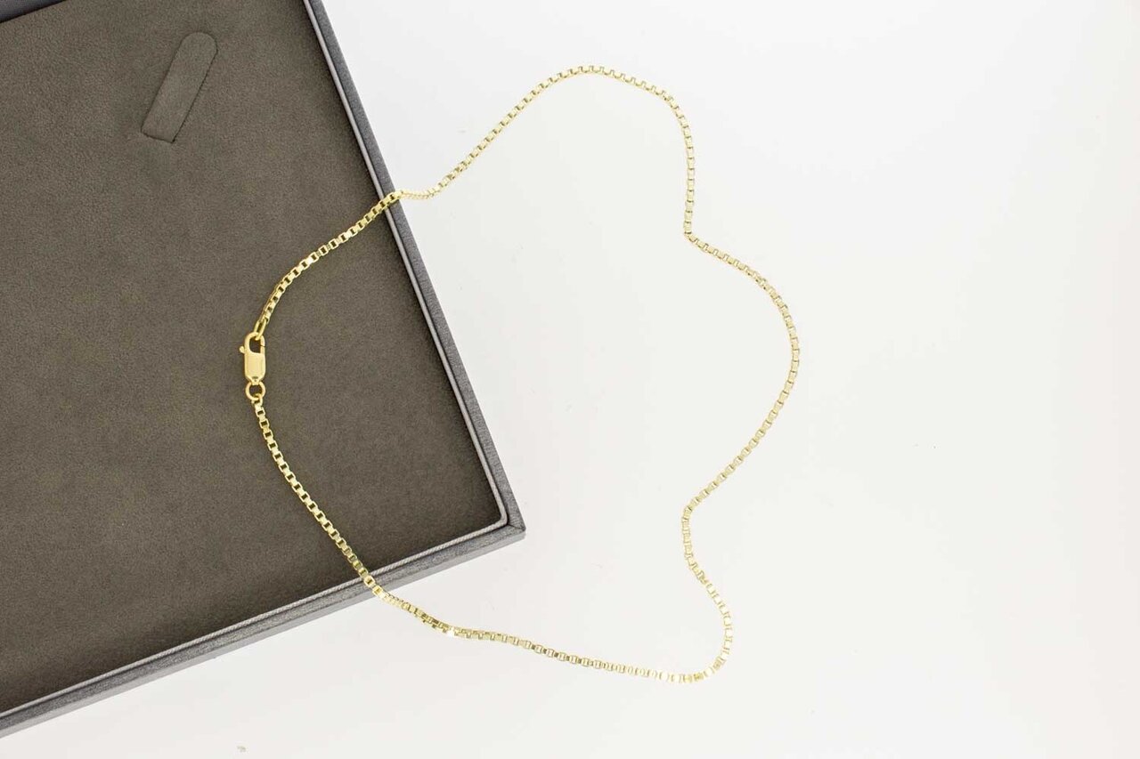 14 Karat Venezianer Goldkette - 43 cm