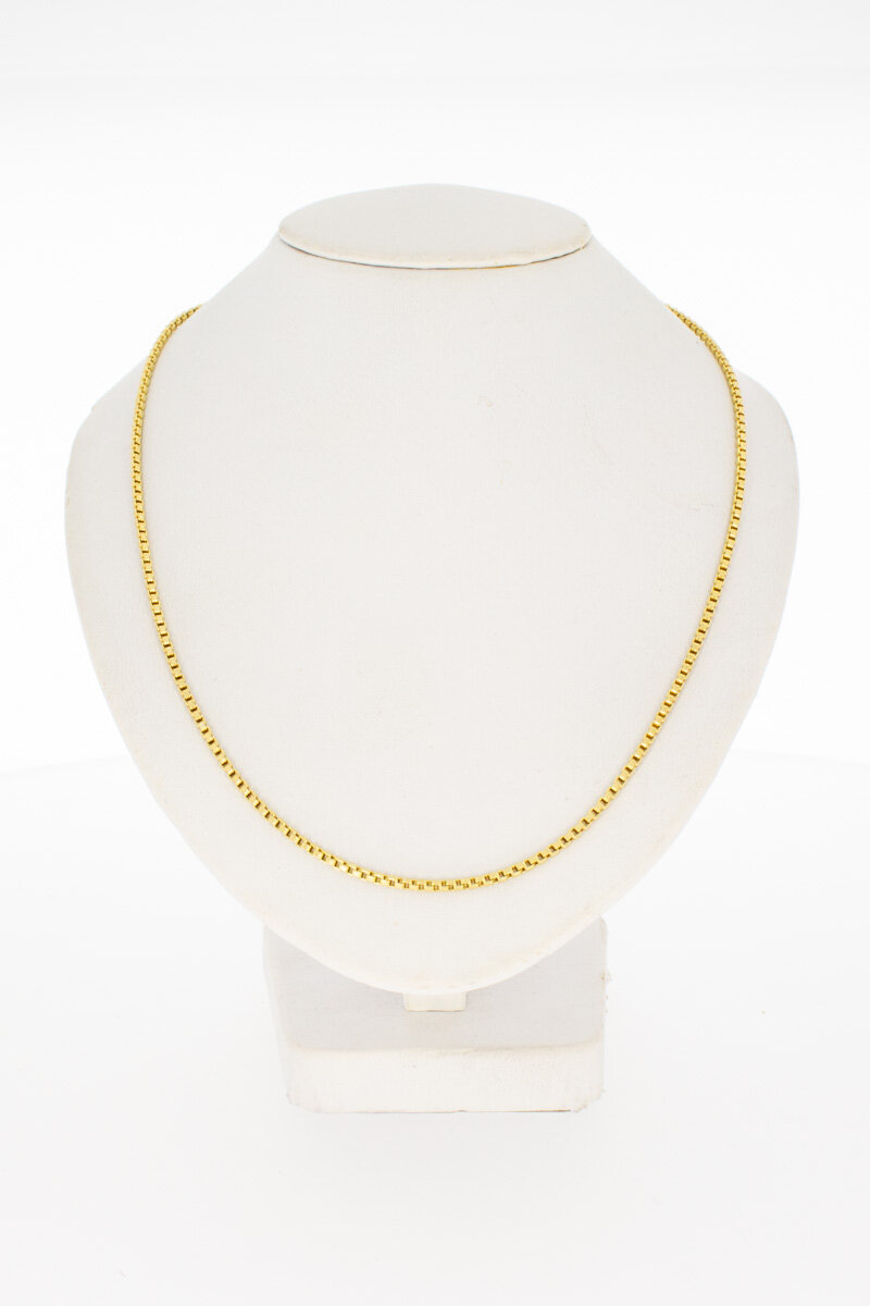 18 Karat Venezianer Goldkette - 43 cm