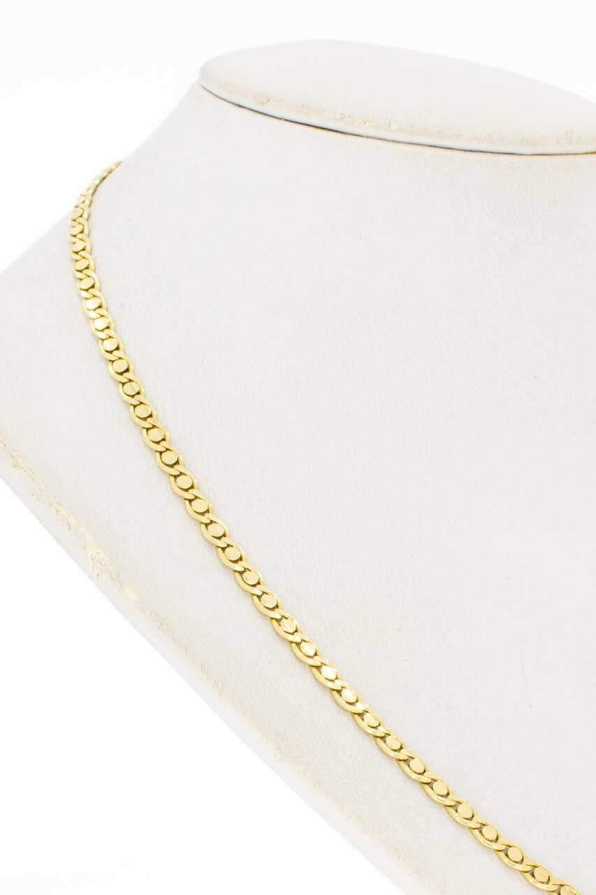 Fantasy Goldkette 14 Karat - Länge 45 cm