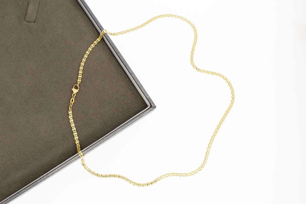 Fantasy Goldkette 14 Karat - Länge 45 cm