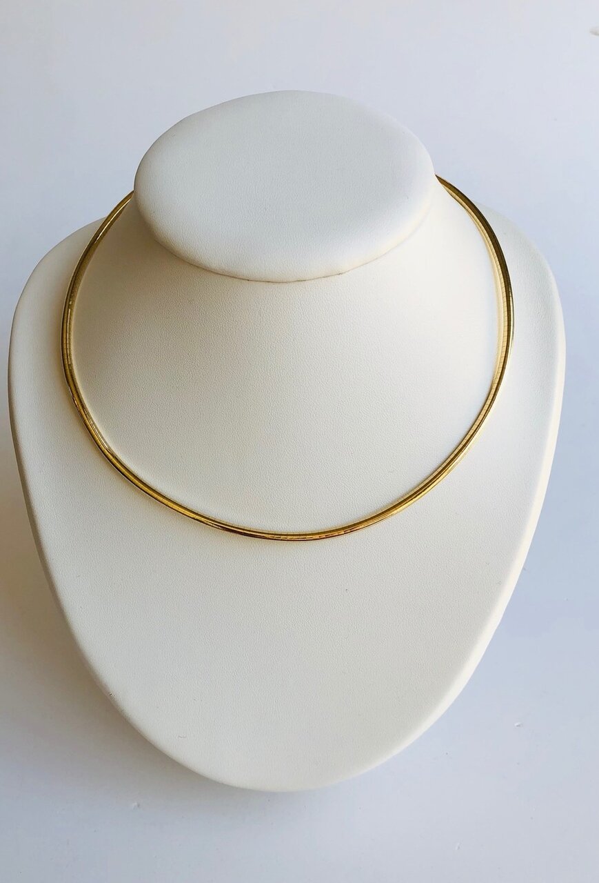 Omega Goldkette 14 Karat - Länge 46 cm