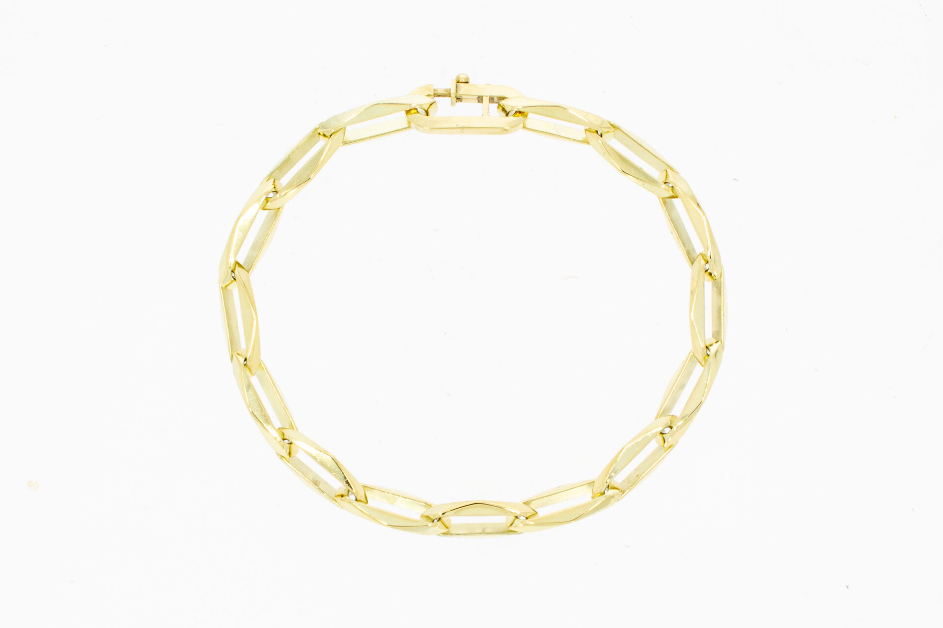 14 Karat Gold Charm Armband - 20,6 cm