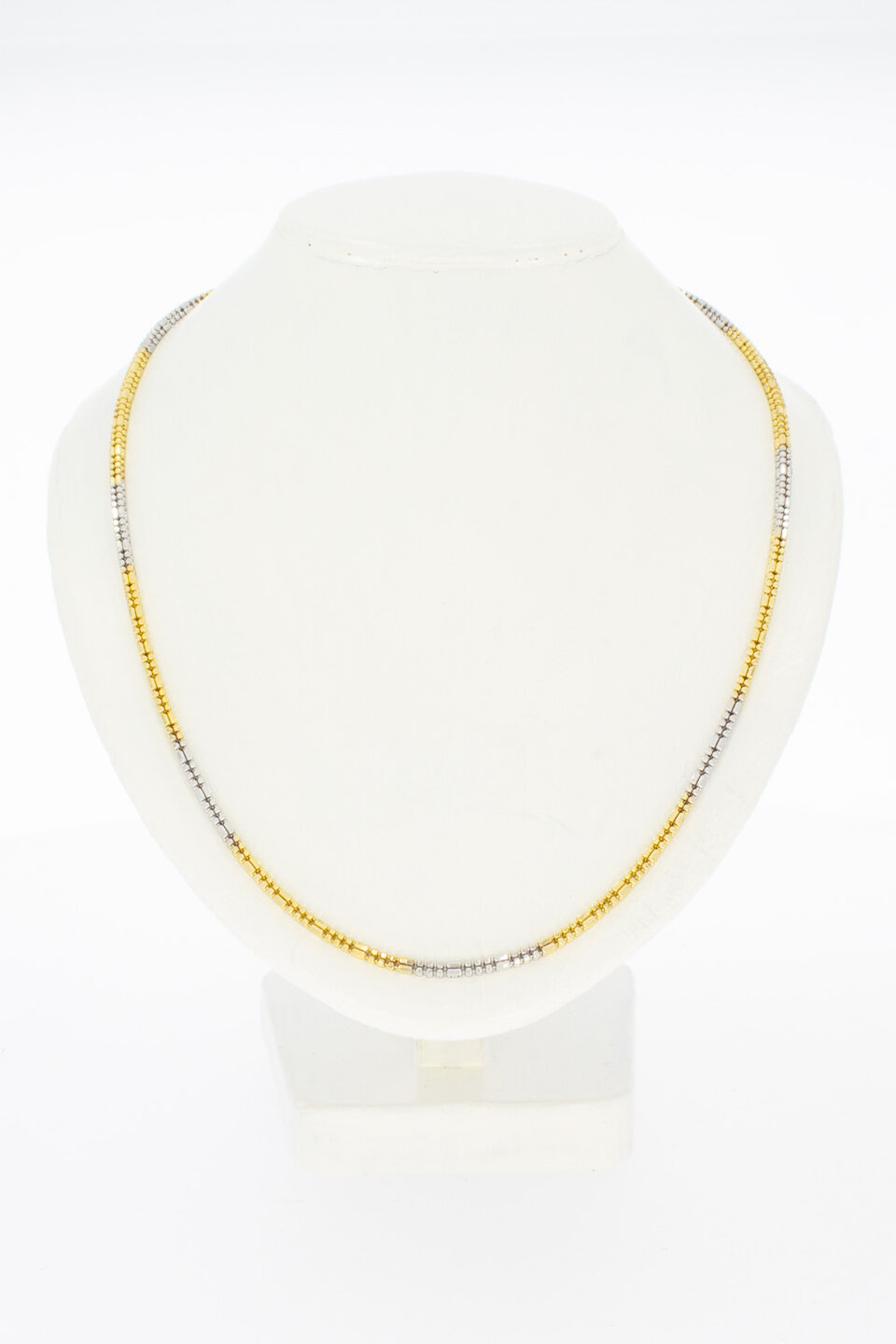 Fantasie Goldkette 18 Karat - 46 cm
