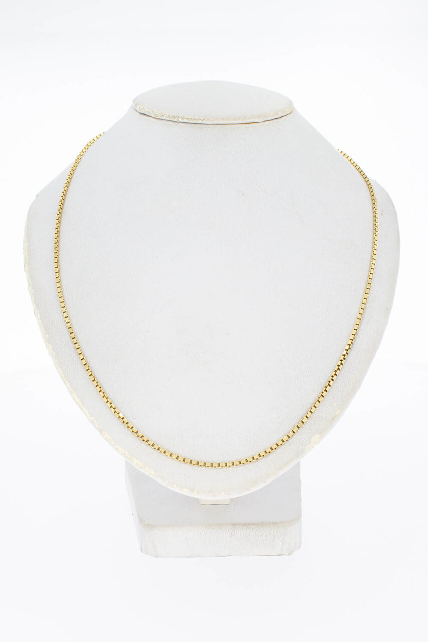 18 Karat Venezianer Goldkette - 52,5 cm
