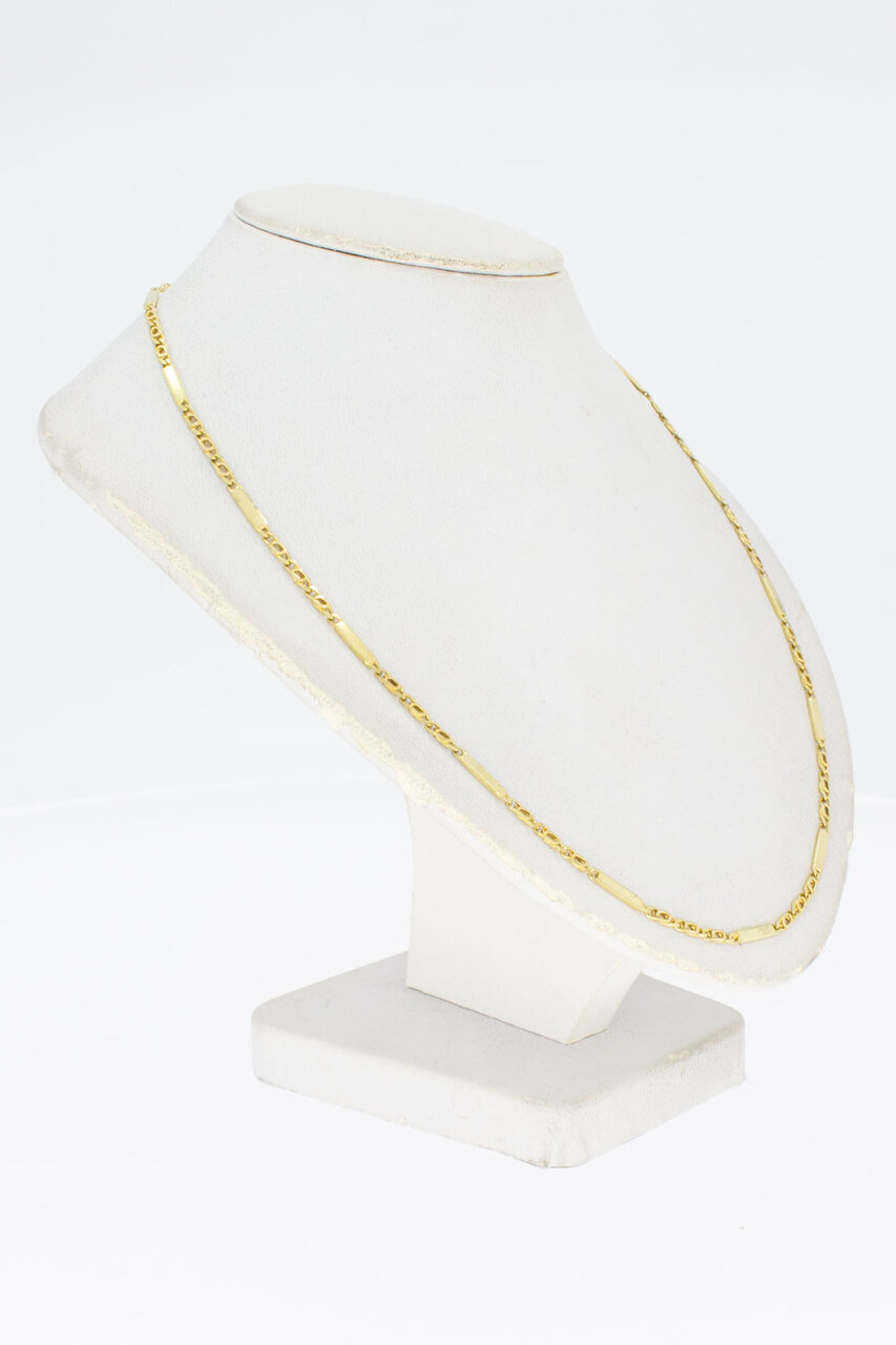 585 Gold Falkenauge Halskette - 43,1 cm