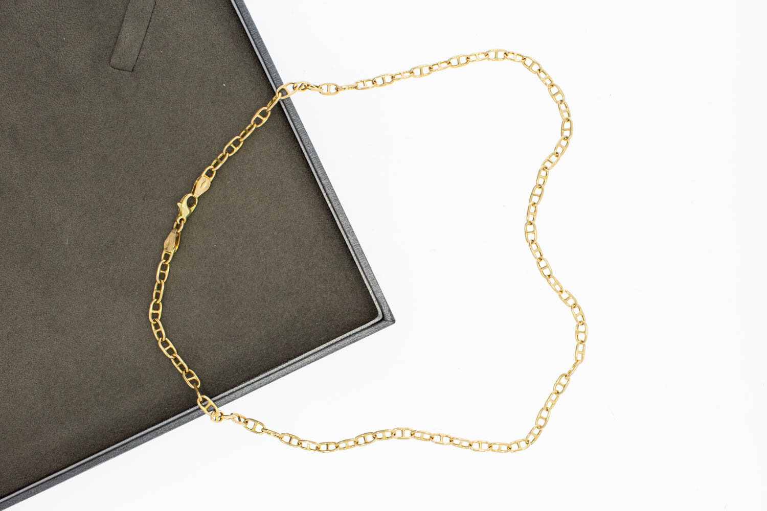 Ankerkette aus 585 Roségold - 46,6 cm