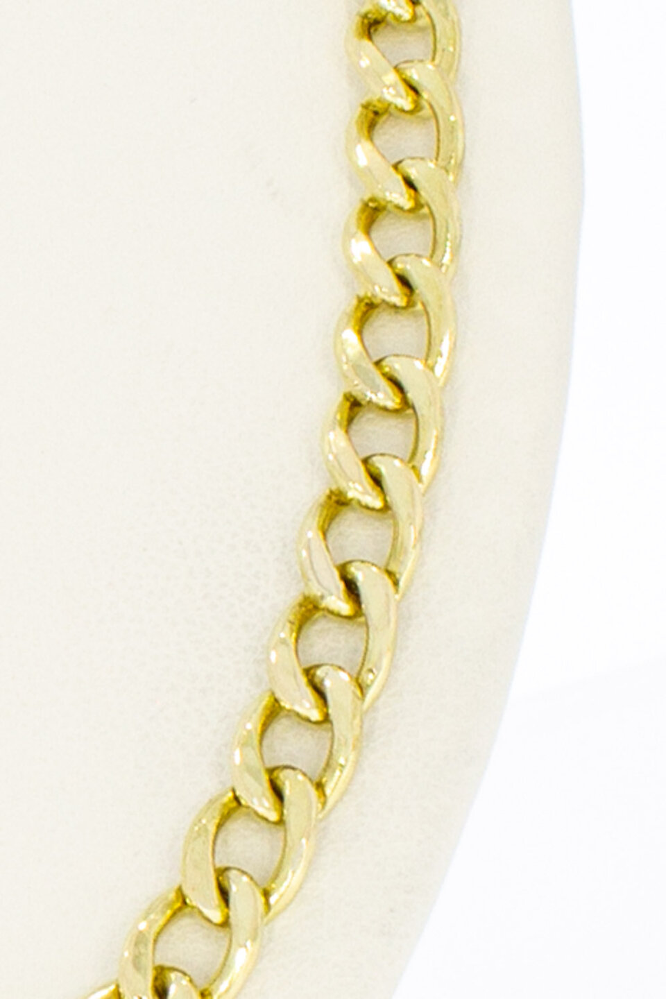 Panzer Halskette 14 Karat Gold - 65,7 cm