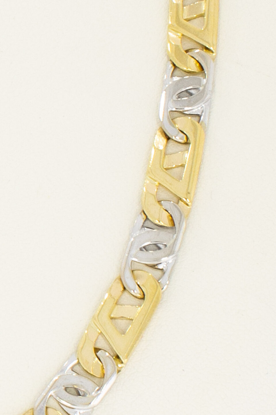 Falkenauge Goldkette 14 Karat - 61,4 cm