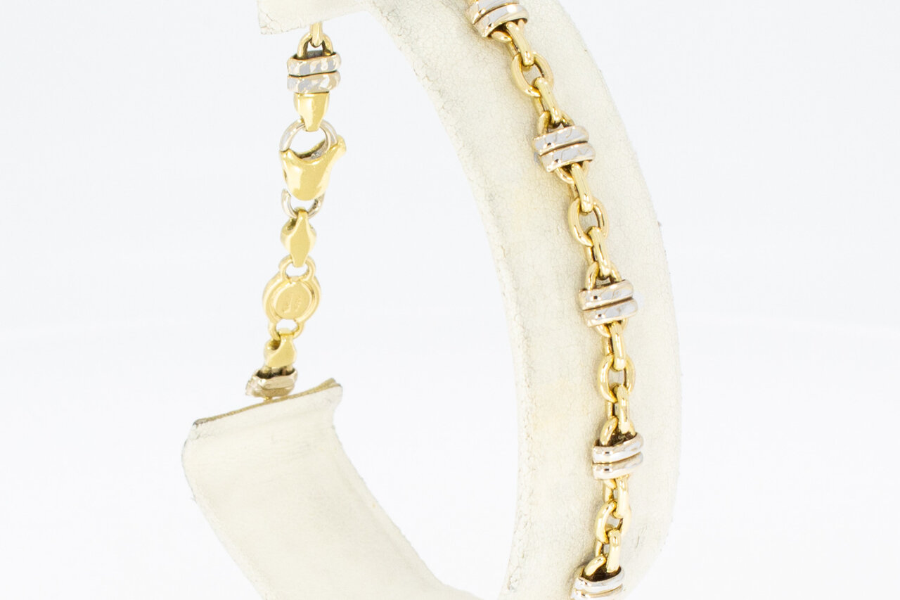 18 Karat Armbändchen Gold - 21,6 cm