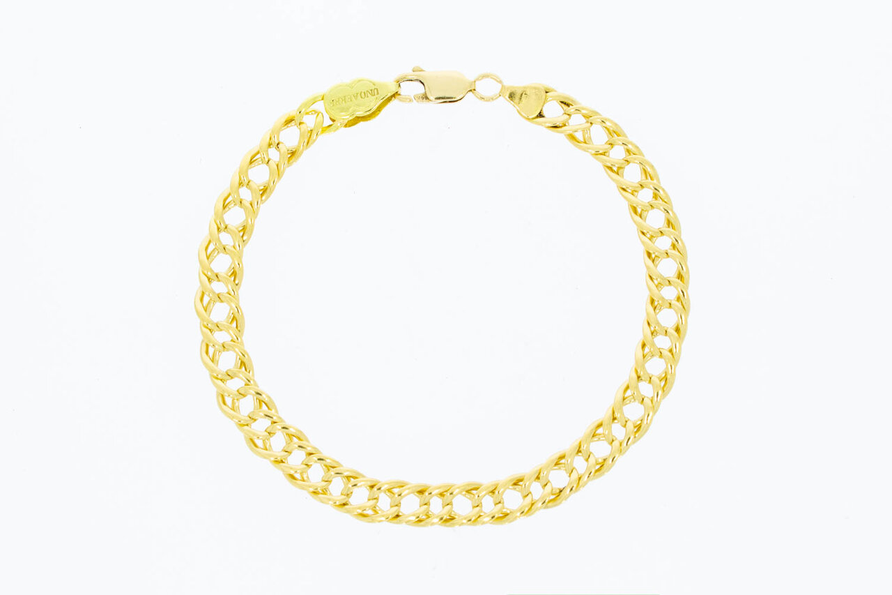 Geflochtenes Armband 18 Karat Gold - 19,4