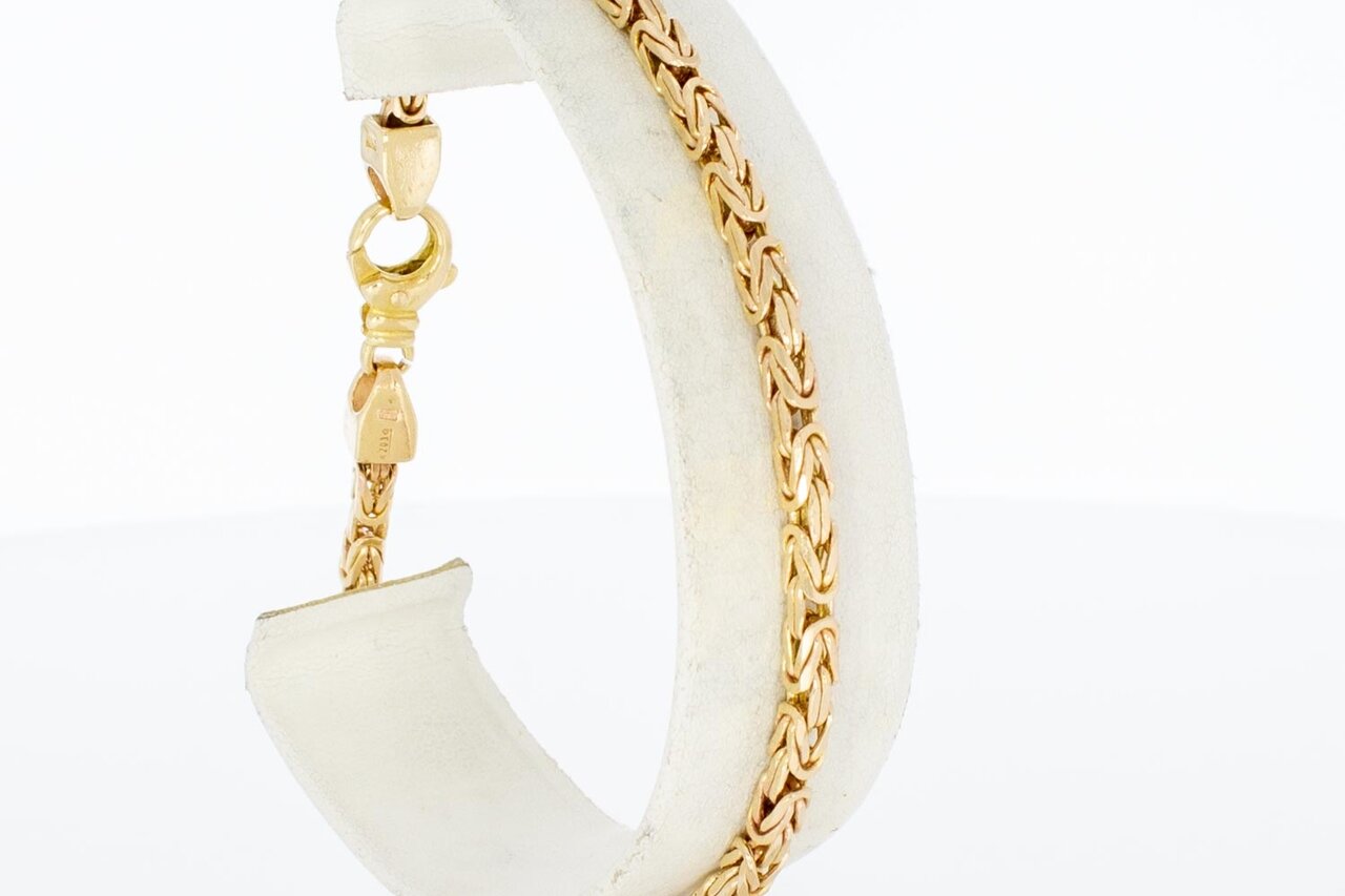 Byzantinische Armband 14 Karat Gold - 21,3 cm