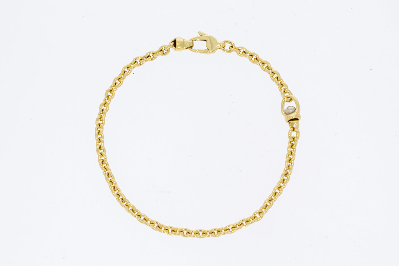 Anker Armband 18 Karat Gold - 19,5 cm