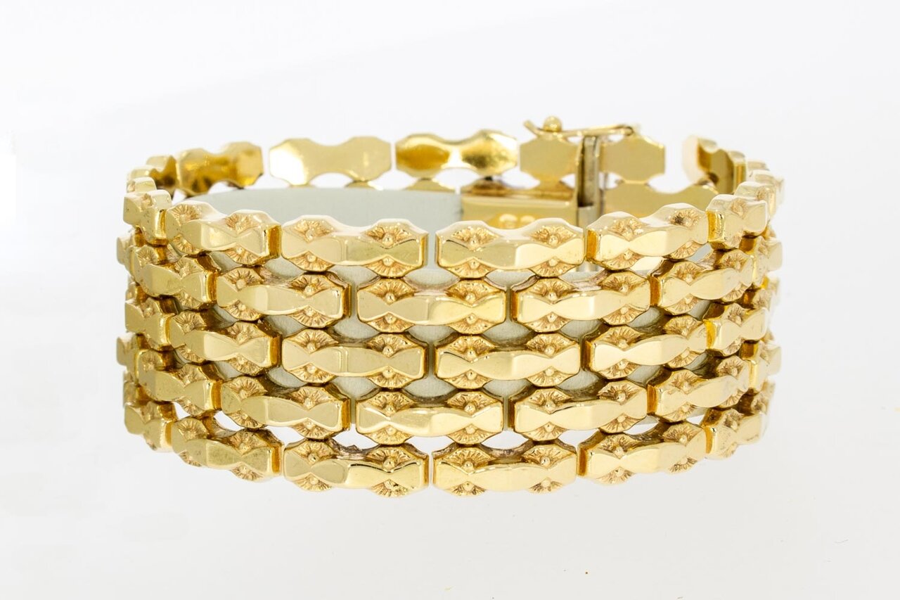 Vintage Armband 18 Karat Gelbgold - 18,4 cm