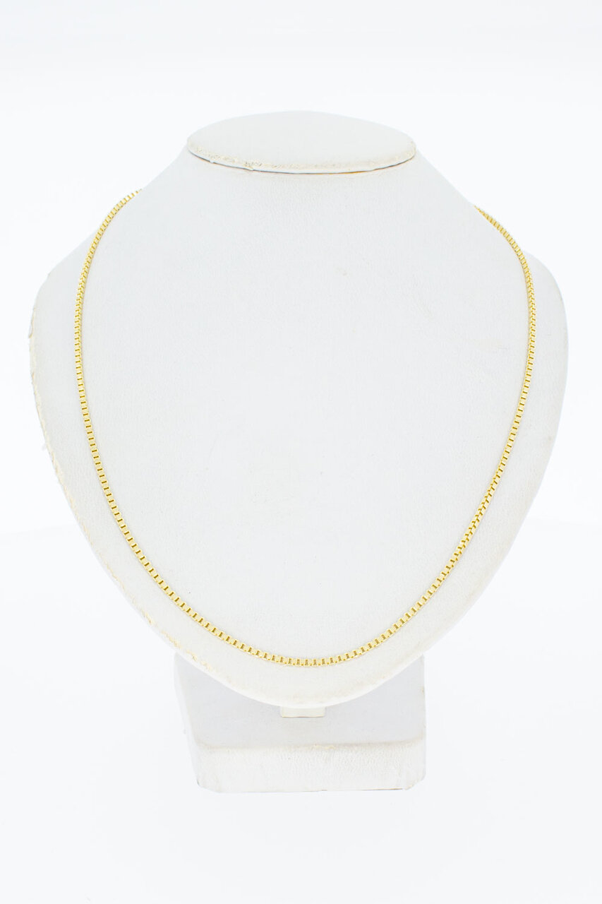 Figaro kette 585 Gelbgold - 46,7 cm
