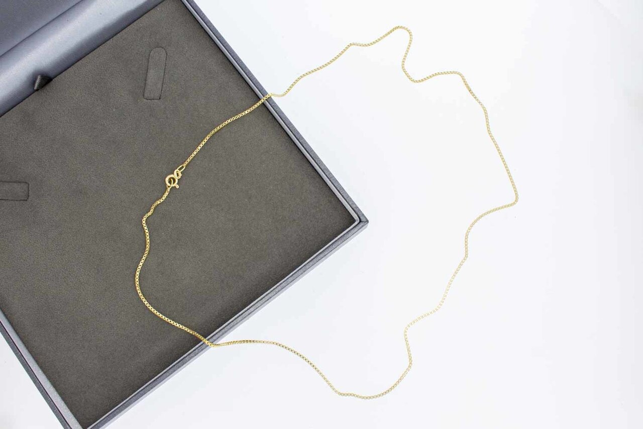 Figaro kette 585 Gelbgold - 46,7 cm