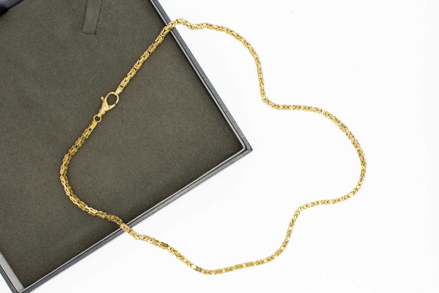 Byzantinische 585 Gelbgold Kette - 52,5 cm