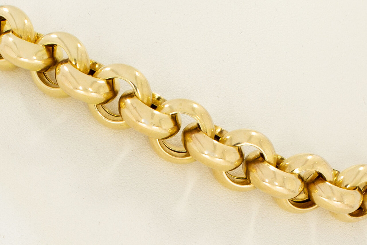 585 Gelbgold Damen Erbskette - 46 cm
