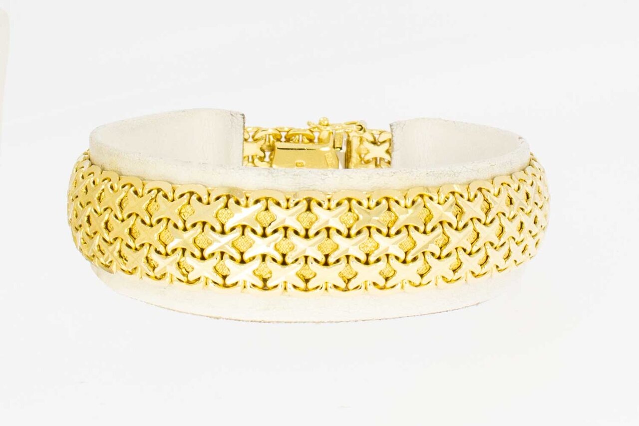 Vintage armband 750 Gold - 18,9 cm
