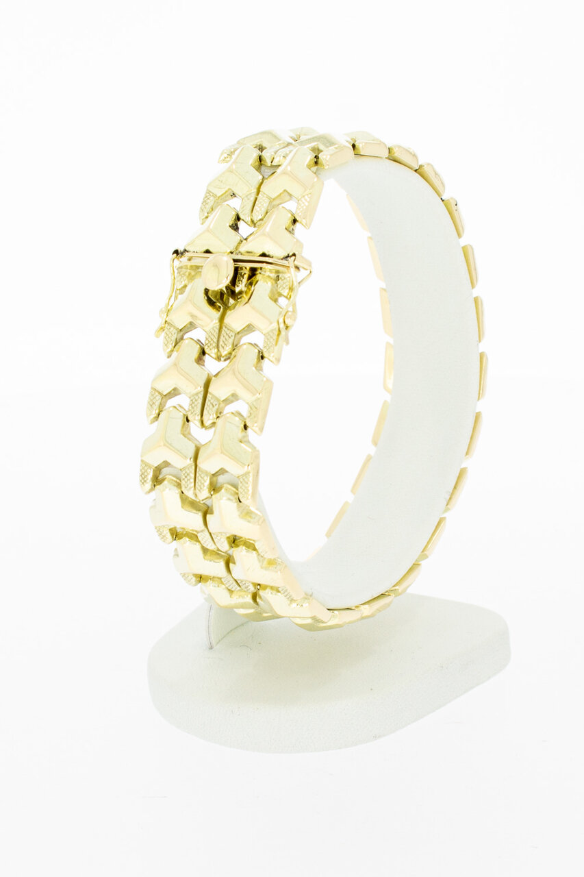 Vintage- armband 14 Karat Gold - 19,9 cm