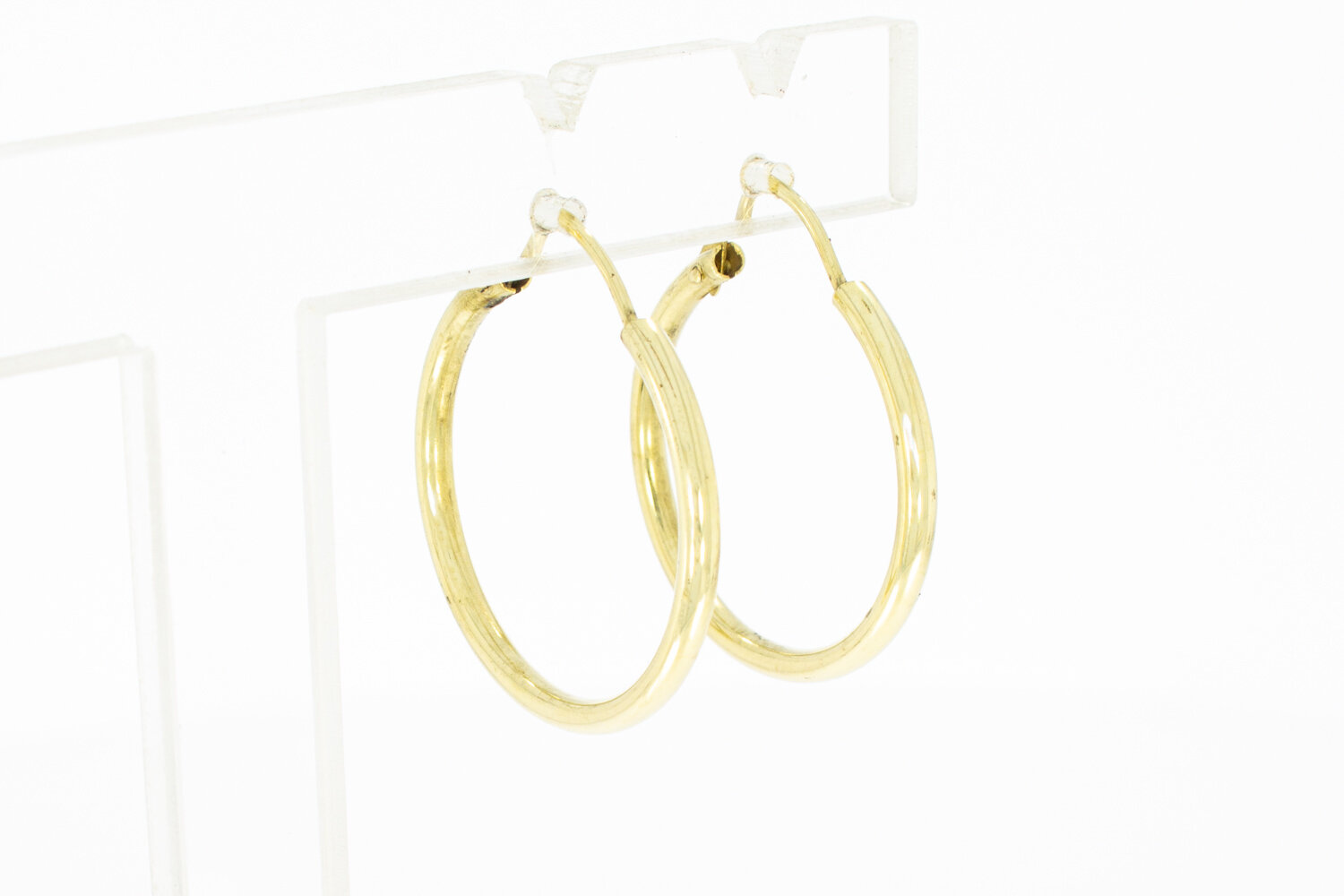 Ohrringe 14 Karat Gelbgold - 23 mm