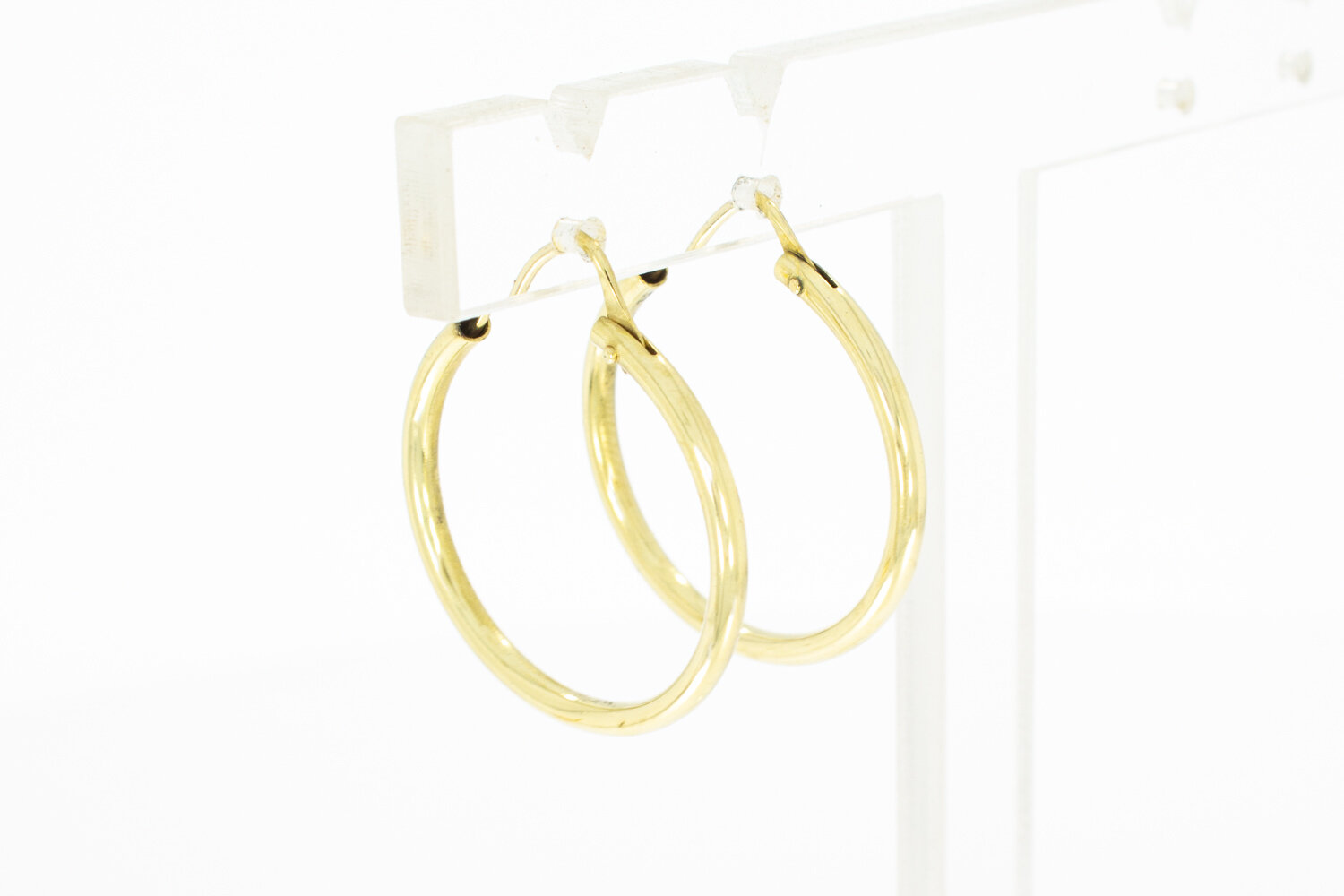 Ohrringe 14 Karat Gelbgold - 23 mm