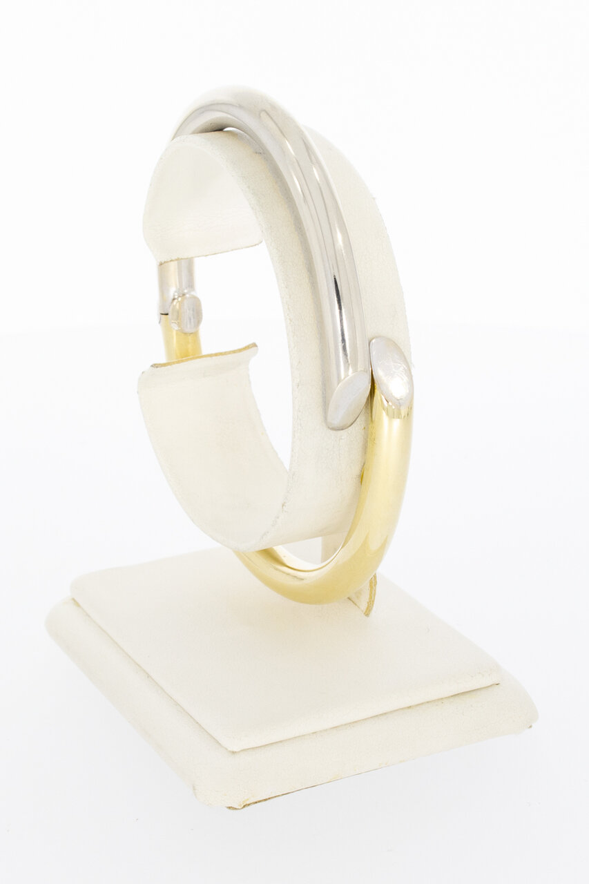 585 bicolor Gold Armreif  61,3 mm x 49,4 mm