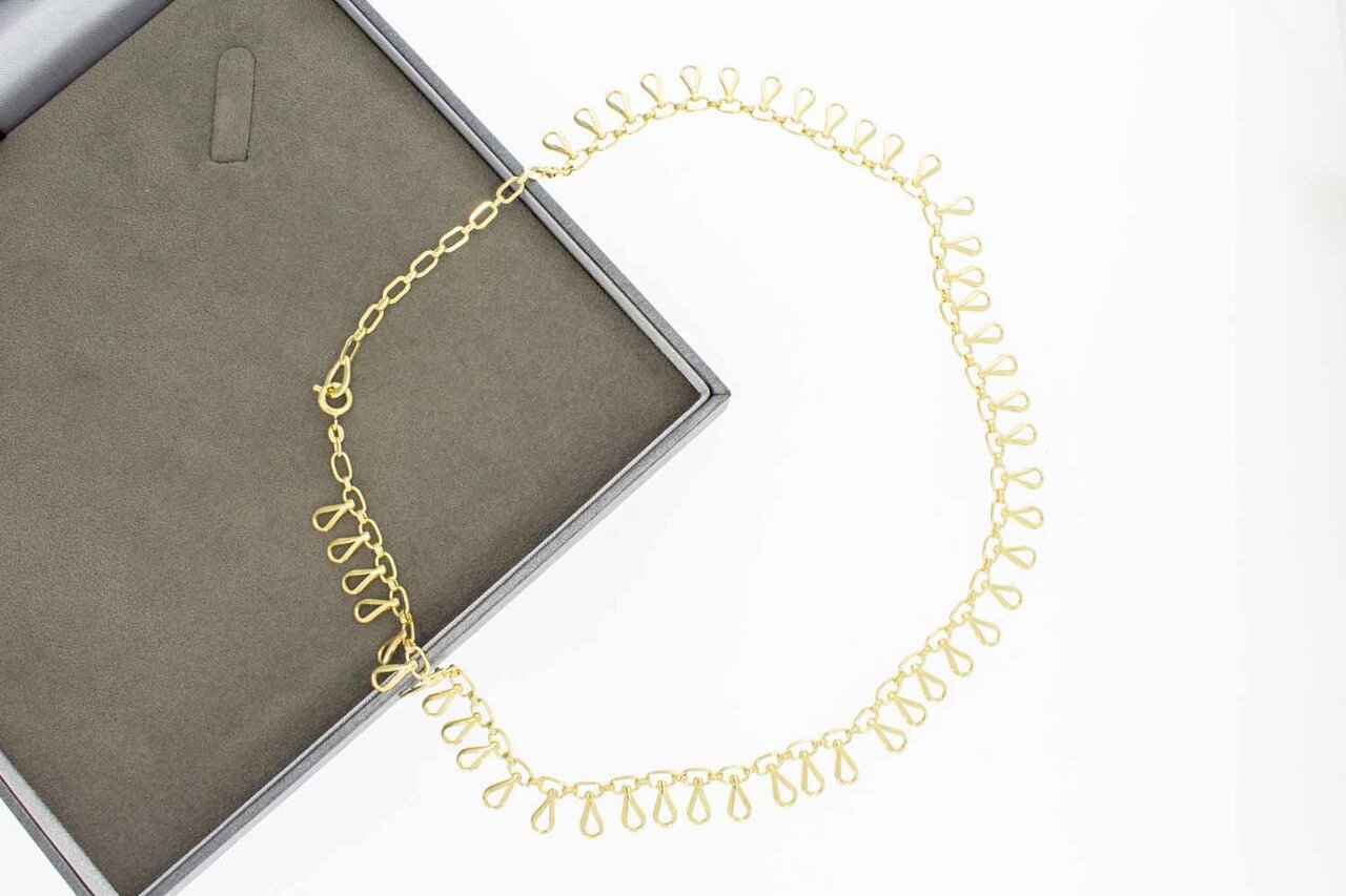 Sonnenstrahlen 585 Goldkette - 47,5 cm