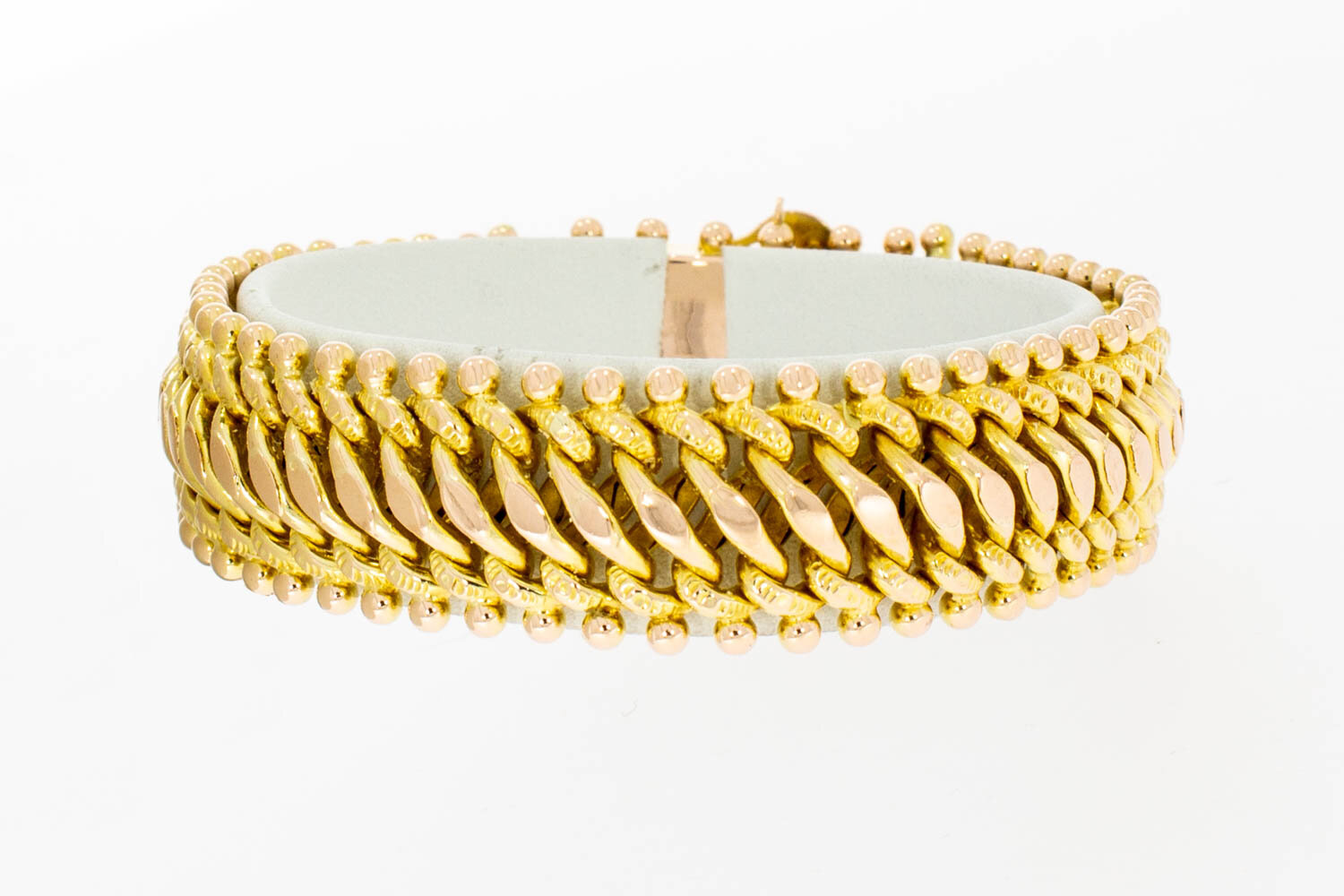 Edelstein Goldarmband 585 - 17,9 cm