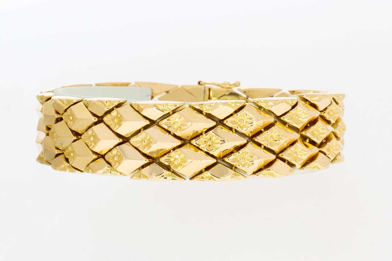 Vintage 750 Goldarmband - 19,5 cm