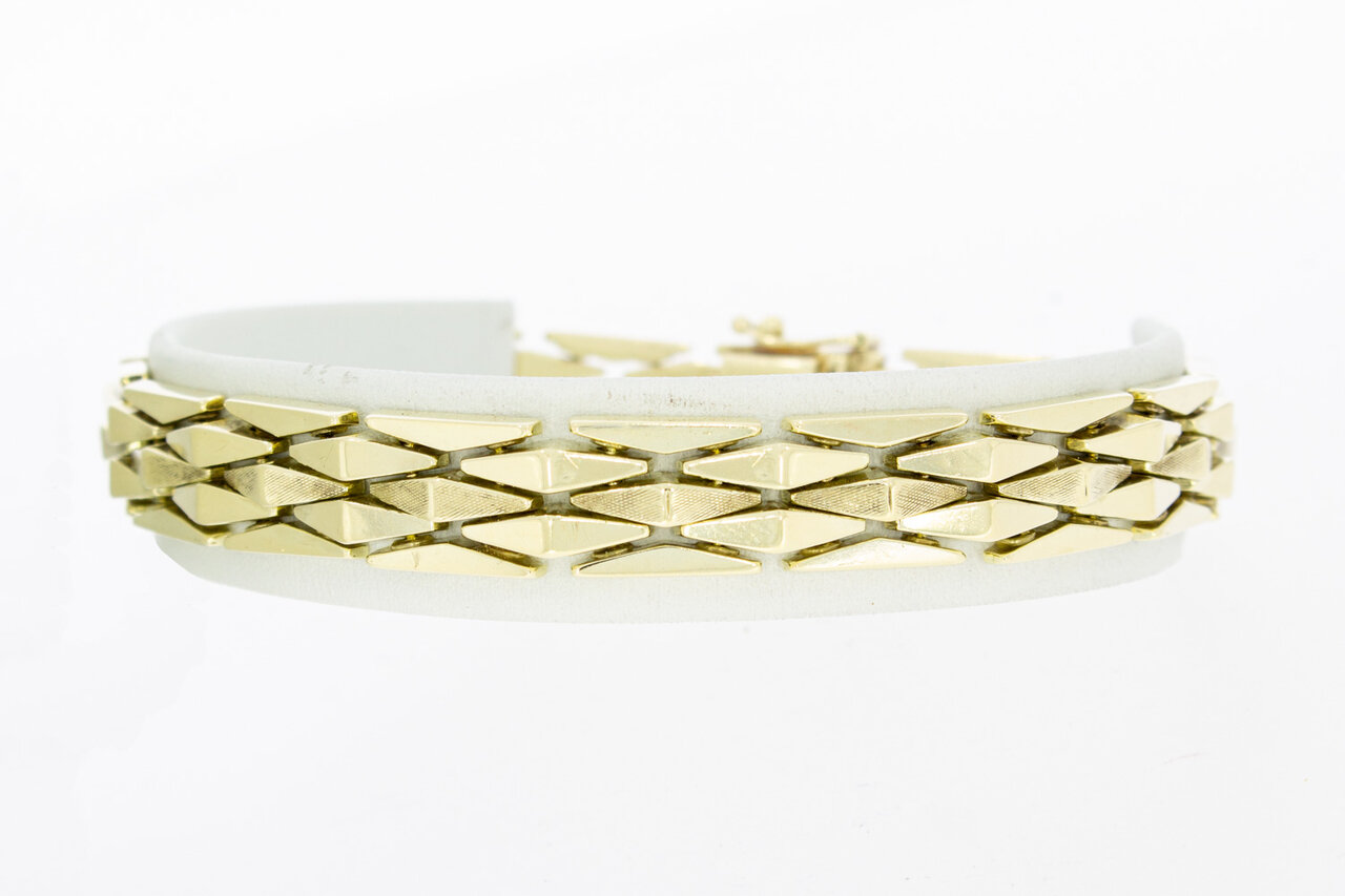 Vintage 585 Gold Armband - 20,4 cm