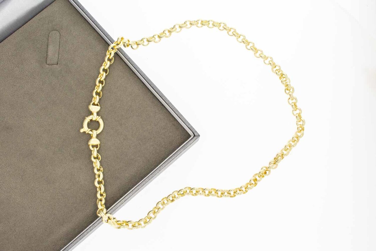 Erbskette 585 Gelb Gold - 51 cm