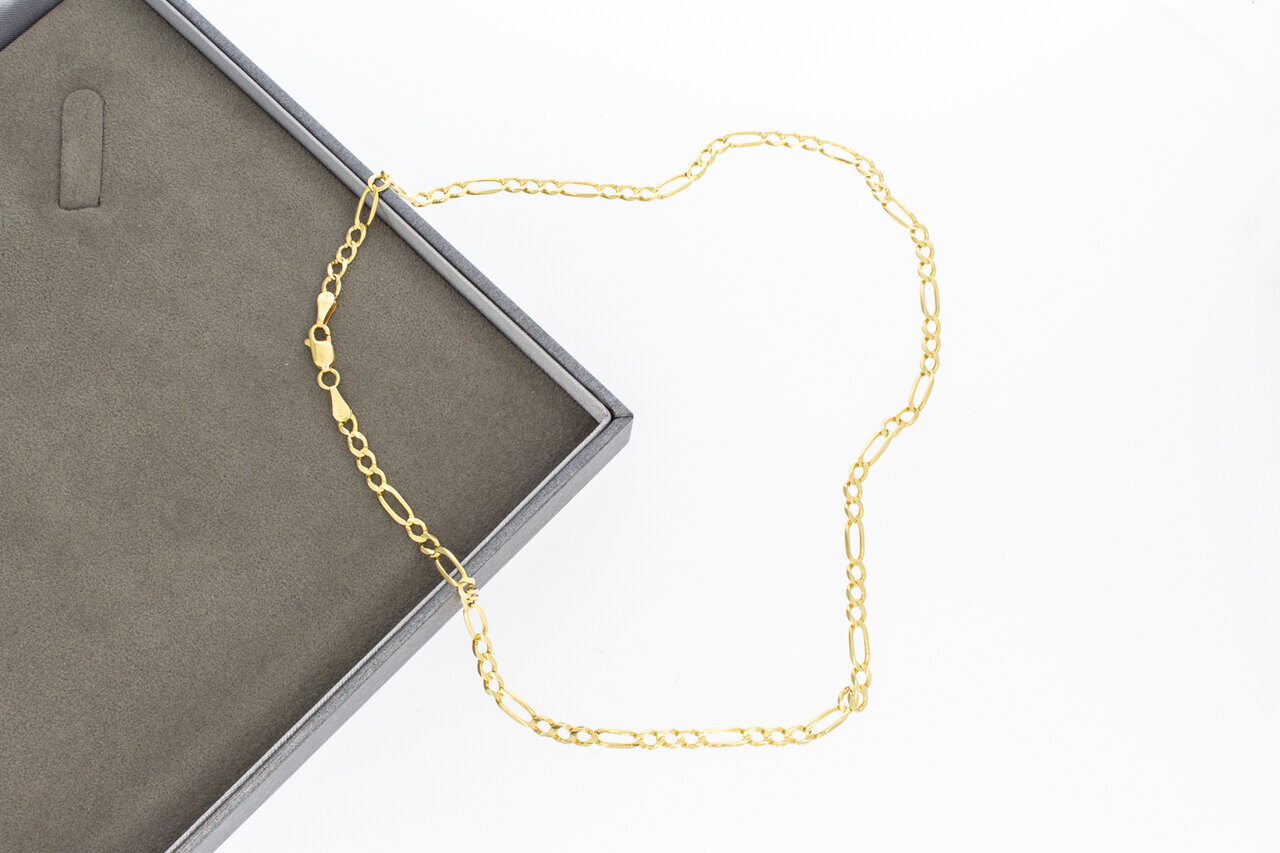 Figaro Choker 585 Gold - 43,5 cm