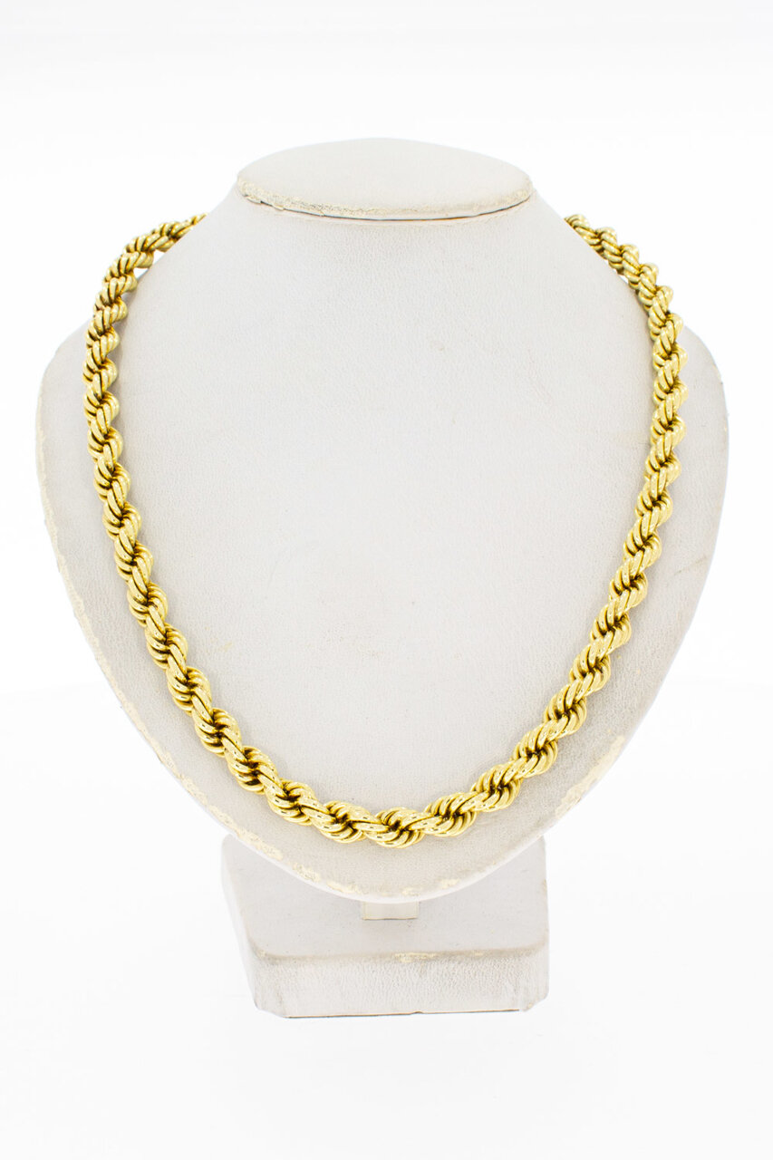 Kordel Halskette 585 Gold - 42,4 cm