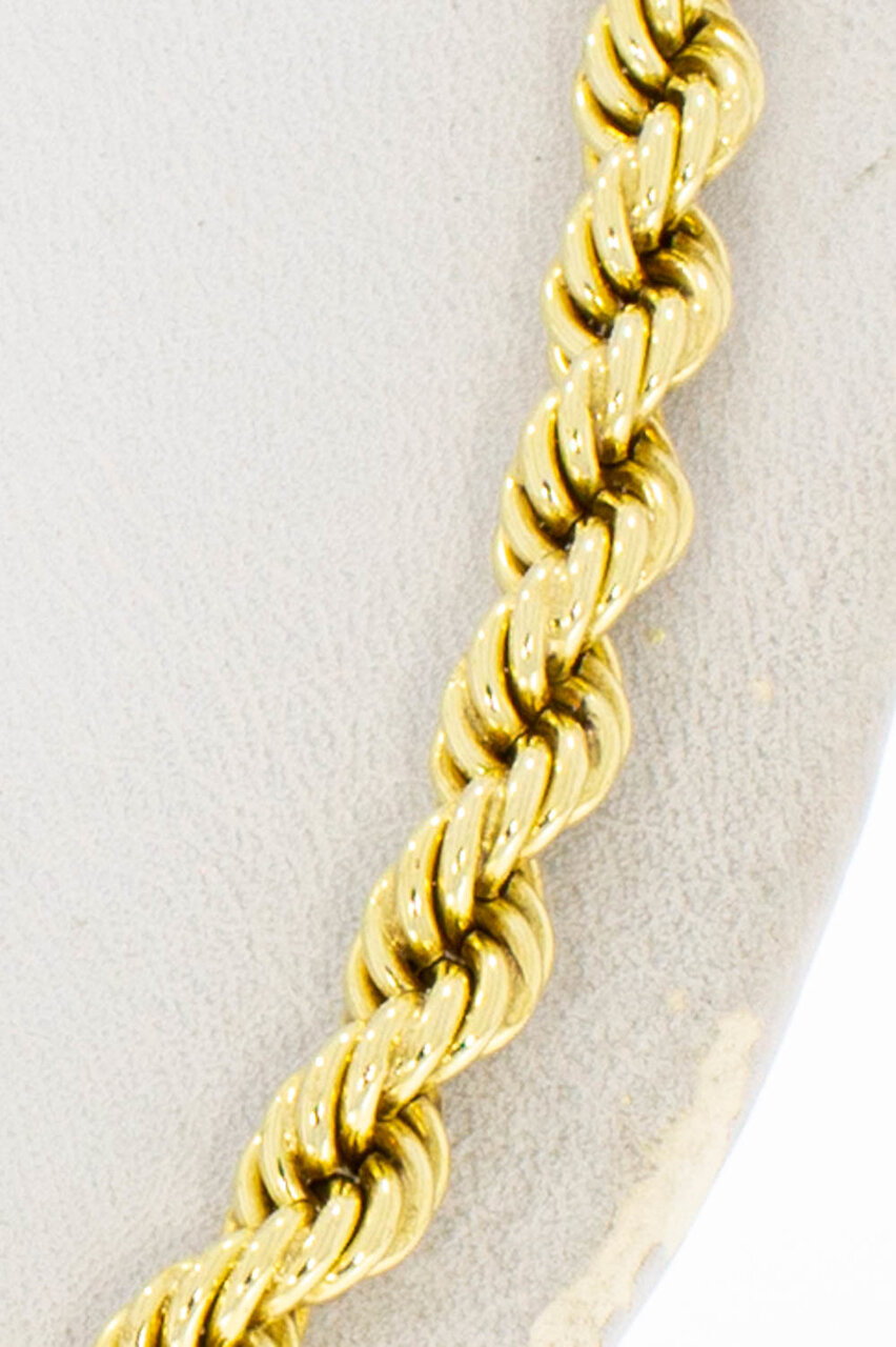 Kordel Halskette 585 Gold - 42,4 cm