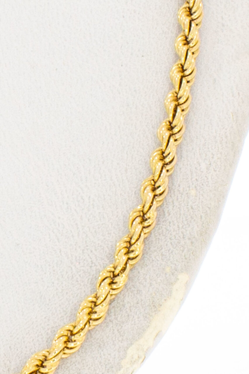 Kordelhalskette 750 Gold - 62,7 cm