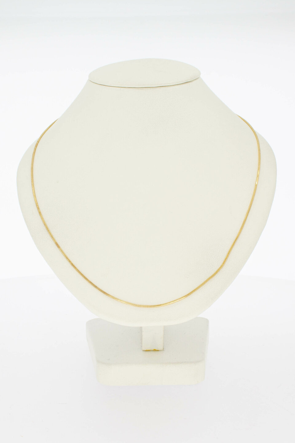 Schlangenkette 18 Karat Gold - 46,5 cm