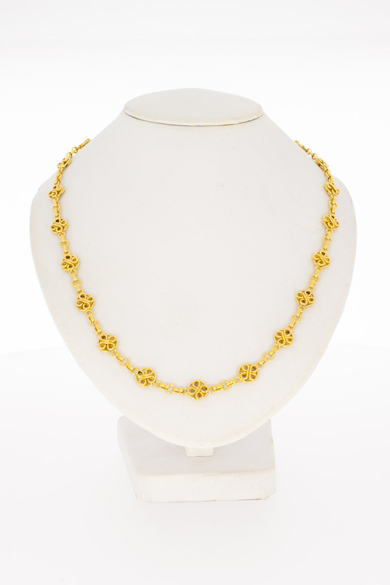 Vintage 750 Gelbgold Kette - 62 cm