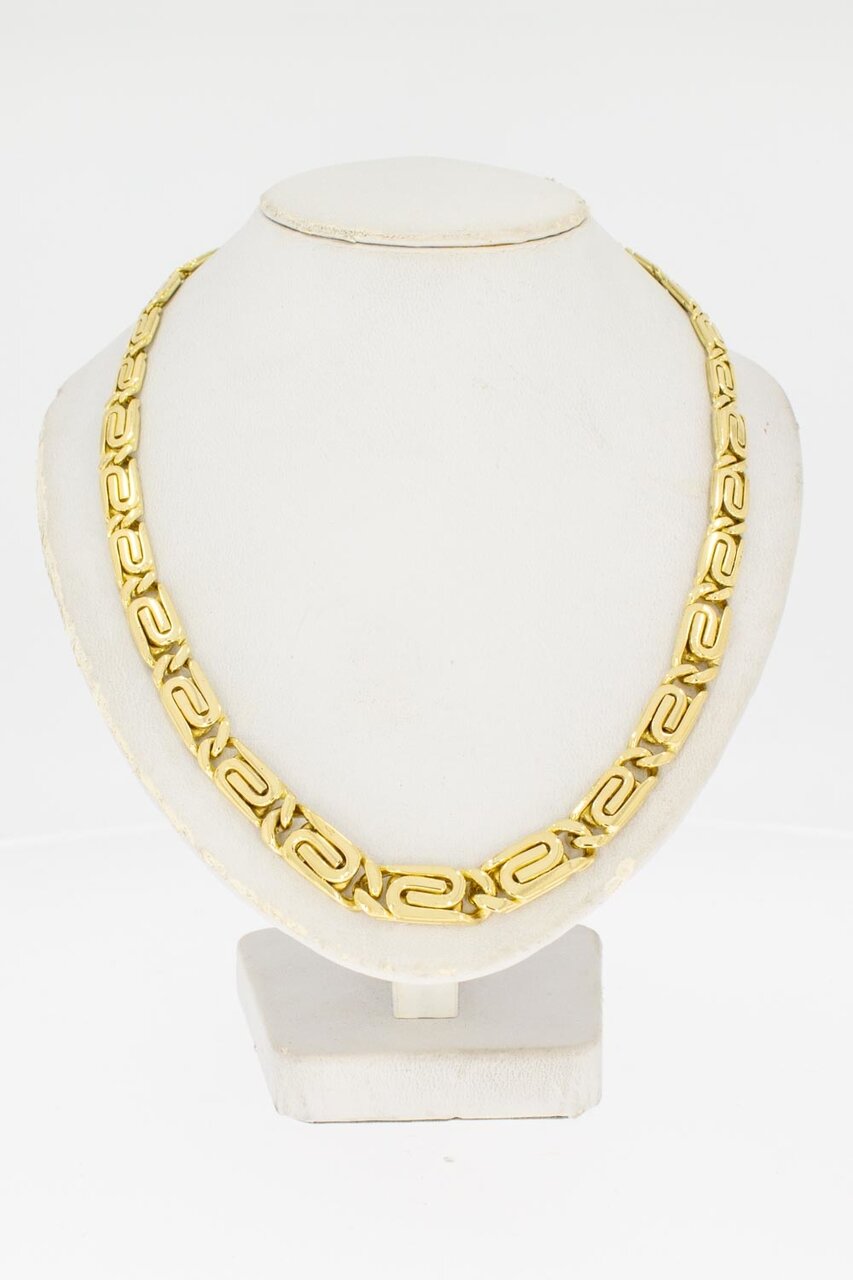 18 Karat Goldene Halskette - 46 cm
