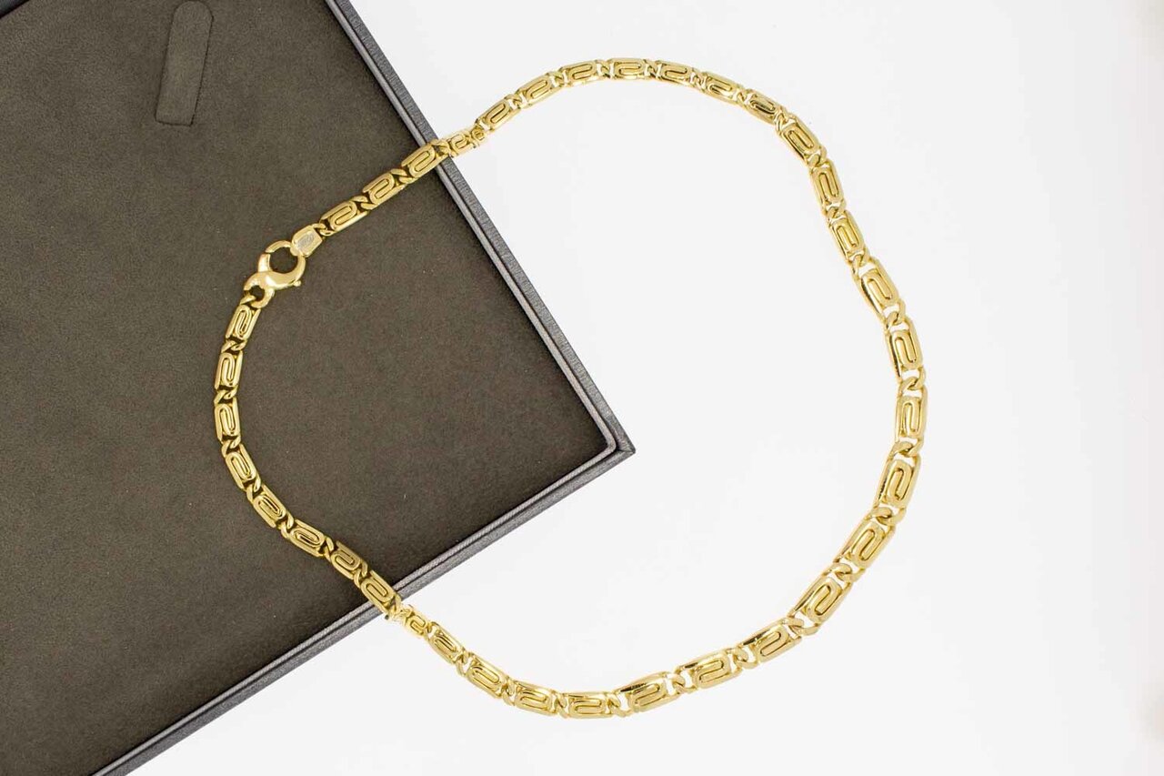 18 Karat Goldene Halskette - 46 cm