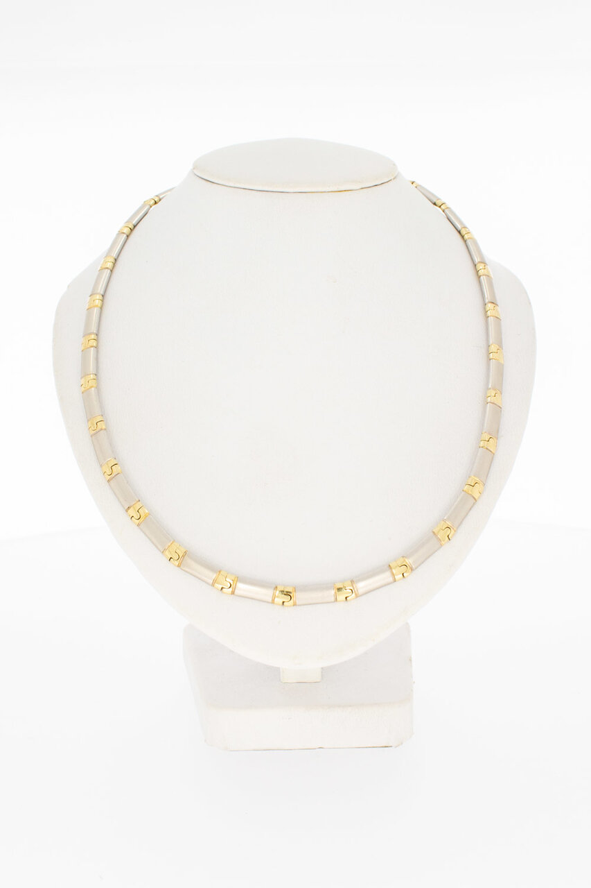 14 Karat Goldbarren Halskette - 43 cm