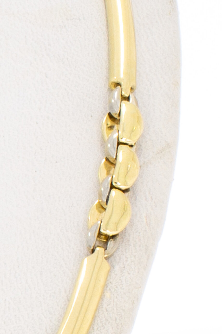 14 Karat Goldene Halskette - 43 cm