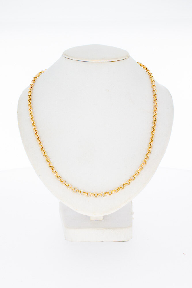 Roségoldkette 14 Karat Gold - 65 cm