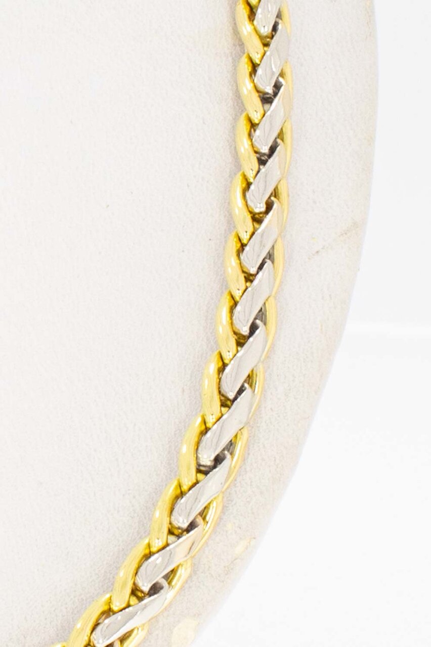 Fuchsschwanz Collier 750 Gold - 42,9 cm
