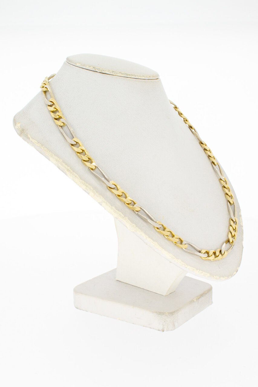 Figaro Damen Collier 750 Gold - 40,1 cm
