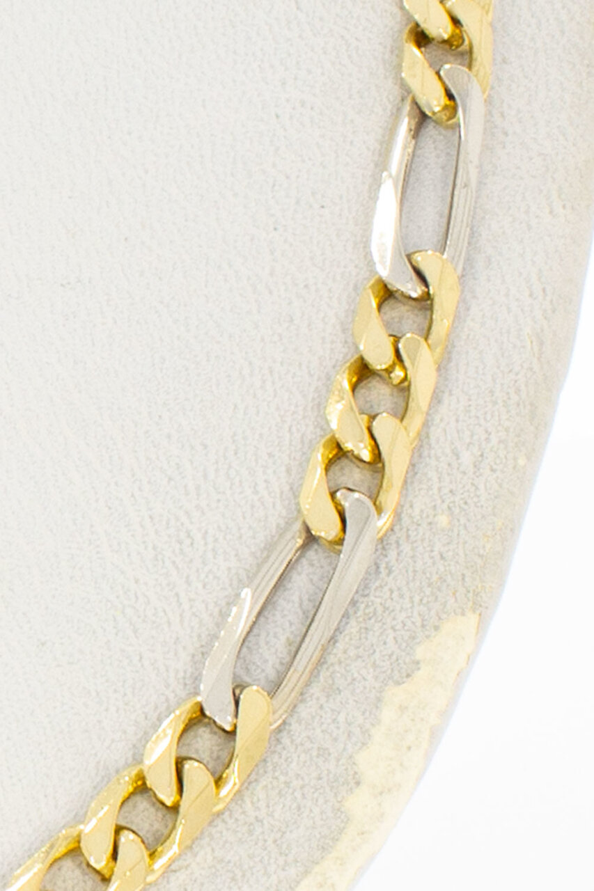 Figaro Damen Collier 750 Gold - 40,1 cm