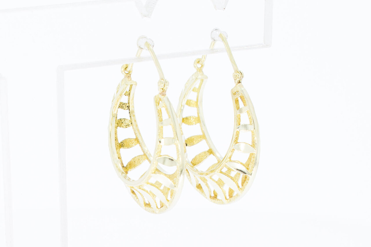 14 Karat Gold Damen Ohrhänger - 23,2 mm