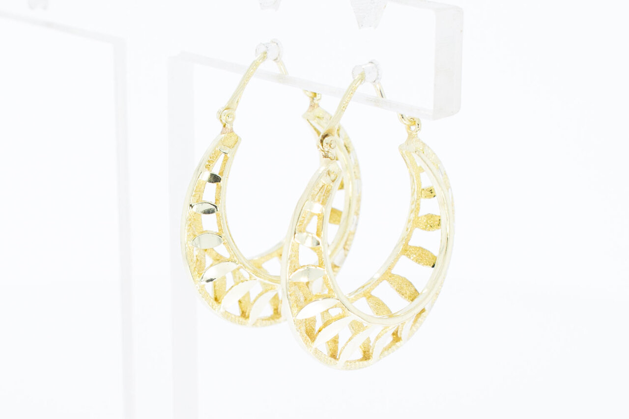 14 Karat Gold Damen Ohrhänger - 23,2 mm
