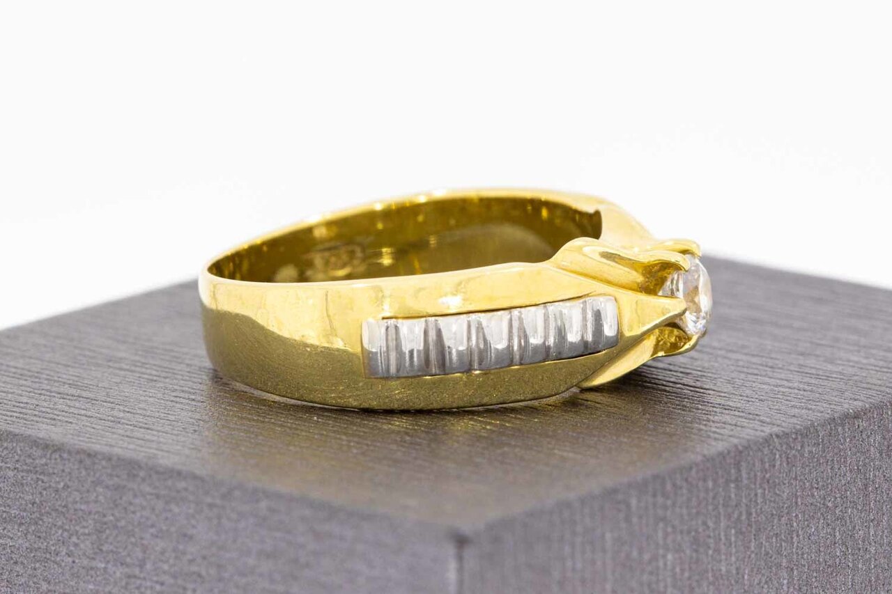 14 Karat Statement Goldring - 19,9 mm