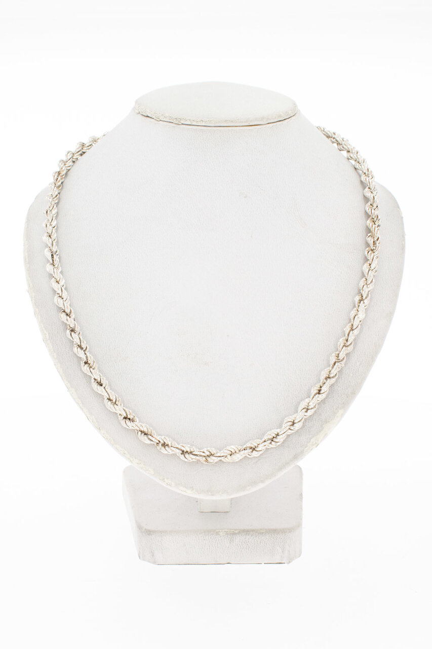 Silber (925) Kordelkette - länge 70,5 cm