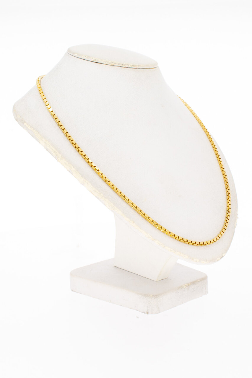 Venezianer Goldkette 18 Karat - 65,5 cm